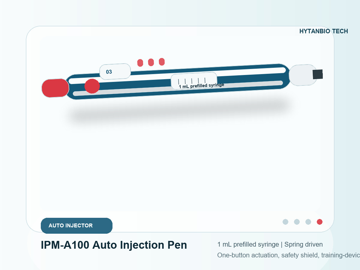 IPM-21 Dual Chamber Reconstitution Pen OEM injection pen sample